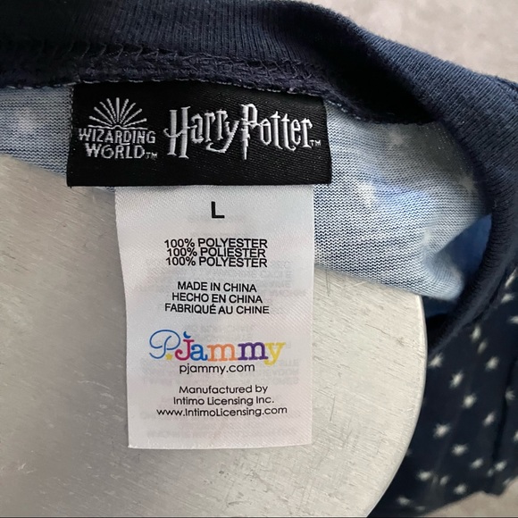 Wizarding World Harry Potter L Large Short Sleeve Shirt Gryffindor Hogwarts - Picture 9 of 14